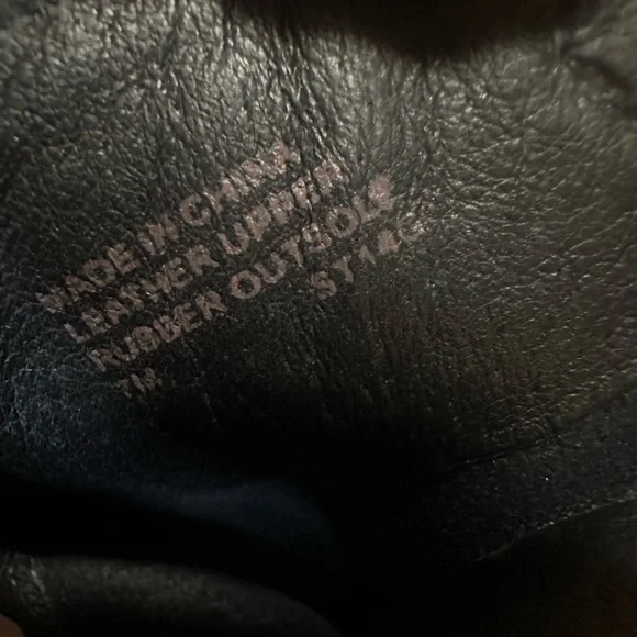 MICHAEL KORS black tall flat boots sz 7 - Picture 9 of 9